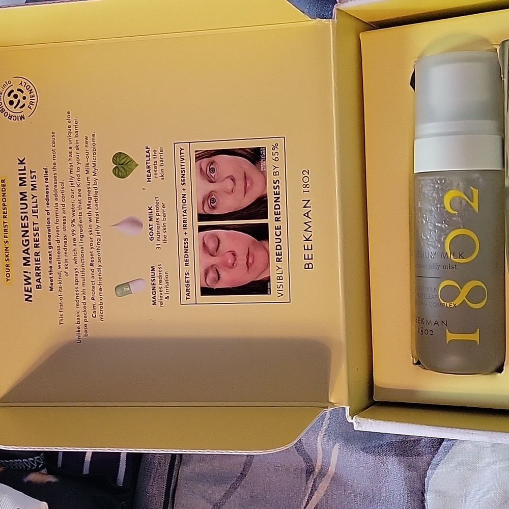 Beekman 1802 Magnesium Milk Jelly Mist - Yellow